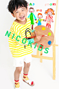 一枚小画家和大家道晚安#nicokids主题拍摄# 服装赞助：@everlyland ​​​ ​​​​