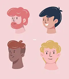 扁平风人物发型合集 : #笔记灵感  画发型没灵感？ 赶快收藏起来直接抄作业吧 #我的宅家日常  #扁平风插画  #发型  #绘画素材  #人物情绪版  #扁平风人物  @潮流艺术薯 @小红书成长助手
