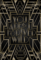 Forever Wild by Alison AJ Zhu in Showcase of Art Deco Typography