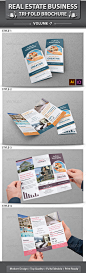 Real Estate Business Tri-fold Brochure | Volume 7 - Corporate Brochures