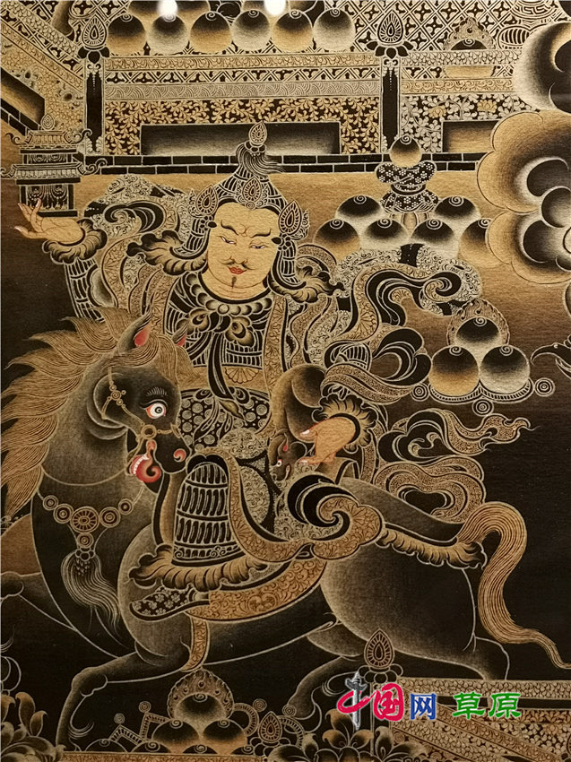 "梵韵丹青•娘本唐卡艺术展"开幕：70幅...