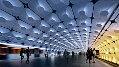 地铁车站设计UCD采集到扎哈设计奥斯陆新地铁