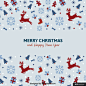 高质量 christmas 圣诞主题 矢量素材 Merry Premium 气球/饰品/装饰设计素材平面设计