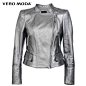 Vero Moda2020春夏新款ins风未来感机车夹克皮衣女|320110505-tmall.com天猫