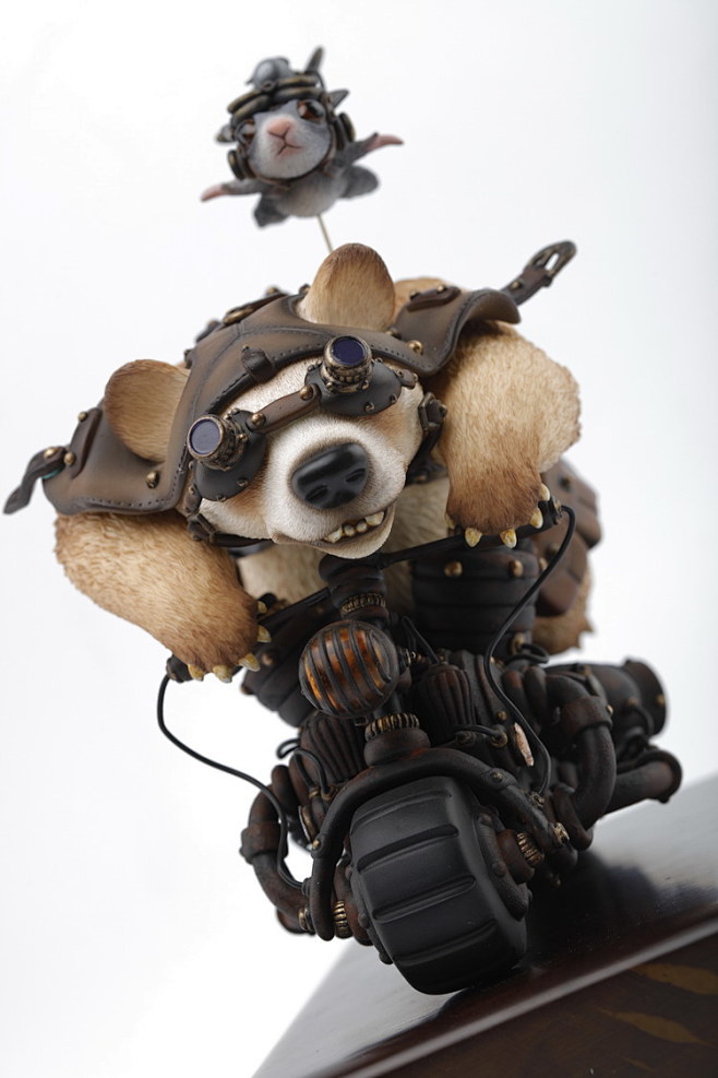 末那末匠　鎌田光司　Steampunk Motorbike Panda 末那末匠 鎌田光司 Steampunk Motorbike Panda 末那末匠鎌田光司