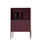 Lux Alcor Storage Unit With 2 Doors And Open Compartments Maxalto