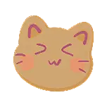 儿童节小猫咪卡通手绘风动态贴纸