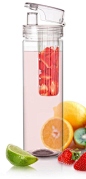 Infuser Water Bottle 27 Ounce  http://www.lovedesigncreate.com/infuser-water-bottle-27-ounce-made-of-durable-eastman-tritantm/