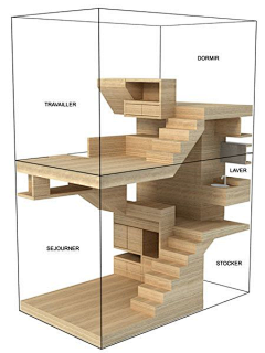 灵感cool采集到AA丨建筑剖面图