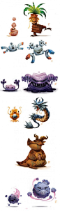Imagine a pokemon game with this art style. The artist is called Cryptid-Creations on DA: 