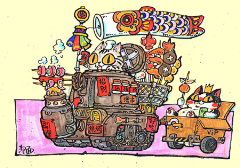玻璃驴采集到儿童插画