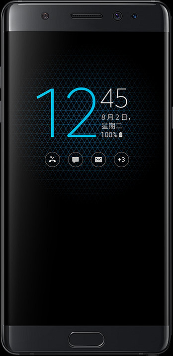 Galaxy Note7 界面的屏幕截图