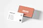 创意名片模板素材Minimal Creative Business Card Template