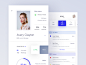 avsc. 3 mail profile crm ui shop mobile minimal flat ecommerce dashboard
