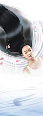 长发-秀发 美发模特美女图片美女长发头发 秀发 飘逸柔顺毛发图片