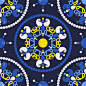 Paisley ornament. Seamless background. Design with