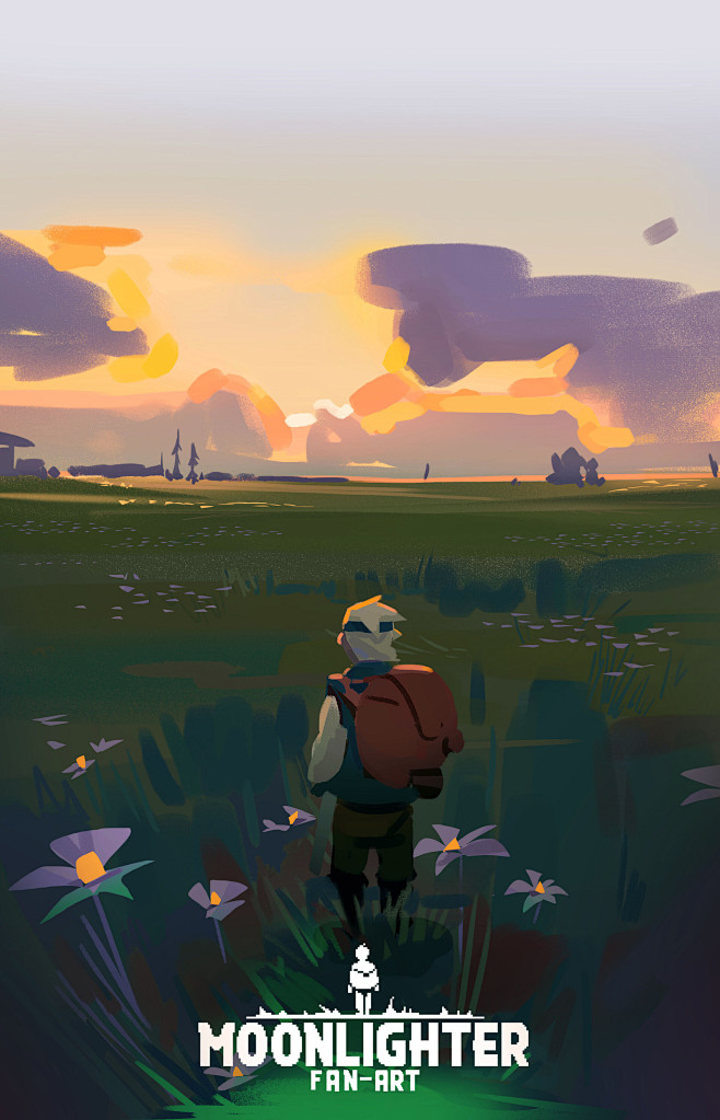 {插画系列}卡通场景01...