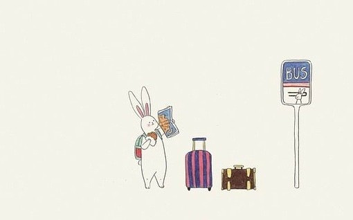 韩国插画家Lapinfee的小兔子 插画...