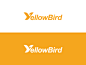 Yellowbird 1 yellow bird logotype typography monogram y letter symbol mark logo