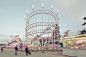 Jour de Fête  - franckbohbot : JOUR DE FÊTETop ten hits intermingle with bad, pulsing 90s techno, as a rumbling bass filters up from the trash-strewn ground to form a head-splitting cacophony, tolerable only to the soundest, youngest, or drunkest of minds