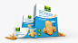 谷优+高纤维谷物饼干产品包装升级