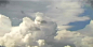 5段天空的云飞翔实拍 蓝天白云高清实拍动态视频素材