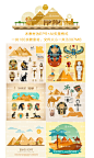 埃及旅游文化金字塔法老木乃伊等元素eps+AI矢量格式设计素材-淘宝网