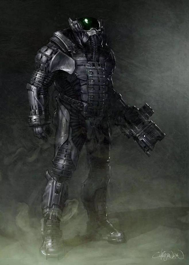 超人钢铁之躯氪星武士概念图