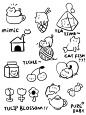 手帐素材｜黑白铅笔手绘画风猫猫