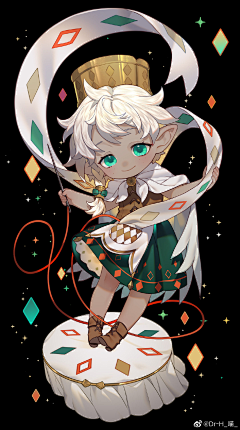 靛蓝深蓝采集到q版