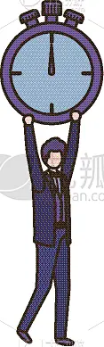 钟,男商人,性格,头像,商务,领导能力,改进,搜寻,生长