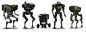 Robot Group 20, Sam  Brown : Robot Group 20 by Sam  Brown on ArtStation.