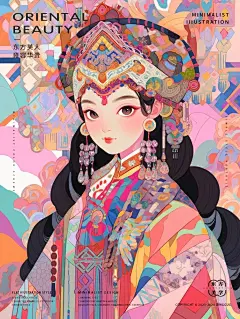 不懂就问，那张女孩最好看啊？扁平风人物插画_1_町果_来自小红书网页版