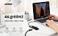 usb c hub 4k 60hz