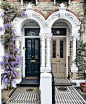 These 30 Charming Front Doors Around London Look Like They’re Part Of Sets In A Wes Anderson Movie : Have you ever noticed a front door that looked so good, you wanted to take a picture of it? Well, this photographer did and her hobby stretched so far, sh