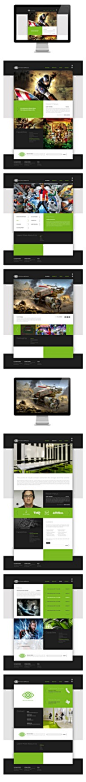 PicturePlane Website Redesign by David Whaite, via Behance