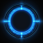 zhangyunqian1111_A_circular_blue_screen_with_iridescent_edges_s_24dac6fb-3d9c-49d7-86cd-89debe4b0f41