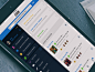 Social restaurant app - iPad design