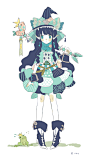 フォロワーさん魔女っ子化！ [19] #Logo#