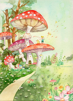 栗大人zl采集到绘本插画