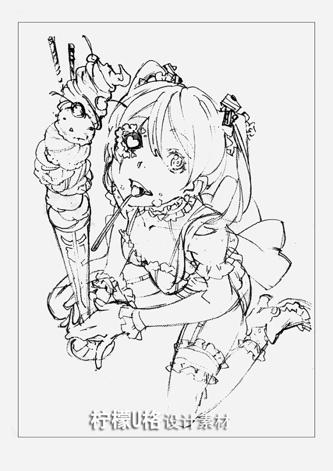 180推荐精品大师人体动态线稿 绘画素材...