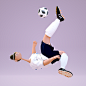World Cup Animation : Animation celebrating women's football for the World Cup 2018