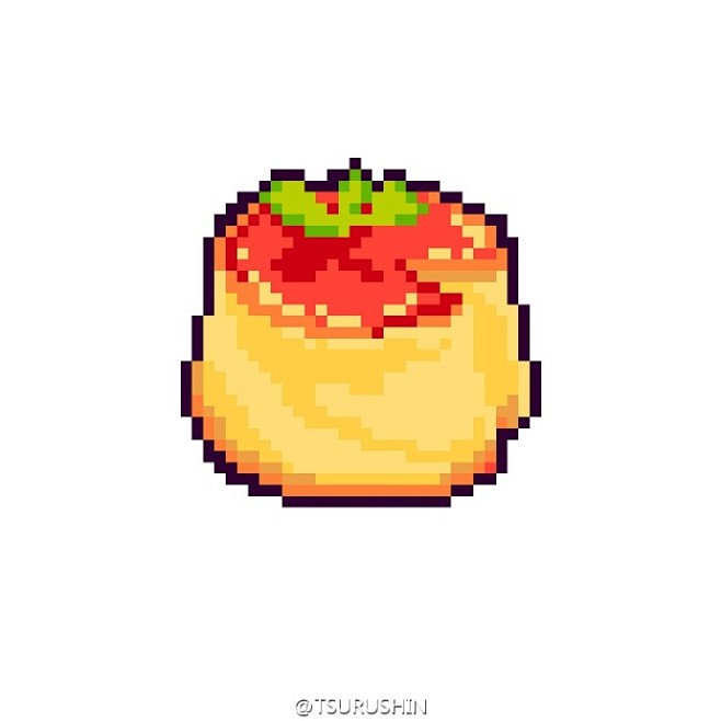 #pixel art##像素画# 甜点系...