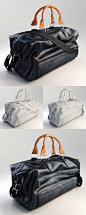 Ralph Lauren Leather Duffel Bag