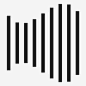 波形波纹声波图标_88ICON https://88icon.com 波形 波纹 声波 图案 线条 曲线 扣 线条字