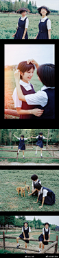 #闺蜜写真# 

“溪里两条鱼
一条做着海洋的梦
一条留恋天上云
云喜欢在山里捉迷藏
她换了一个又一个名字...展开全文c