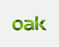 OAK字体设计 - logo #采集大赛# #平面#