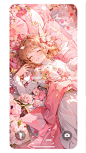 123|小樱竖版壁纸——芭比粉