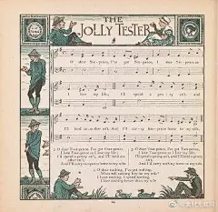 欧美老童谣乐谱
插画/平面设计/排版/乐谱 ​​​​