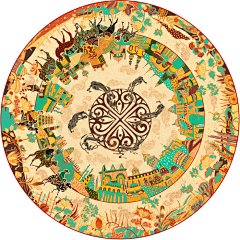 动画宣传片第二境原稿-鲁奇舫_插画,敦煌,飞天,建筑,涂鸦,动画_涂鸦王国插画